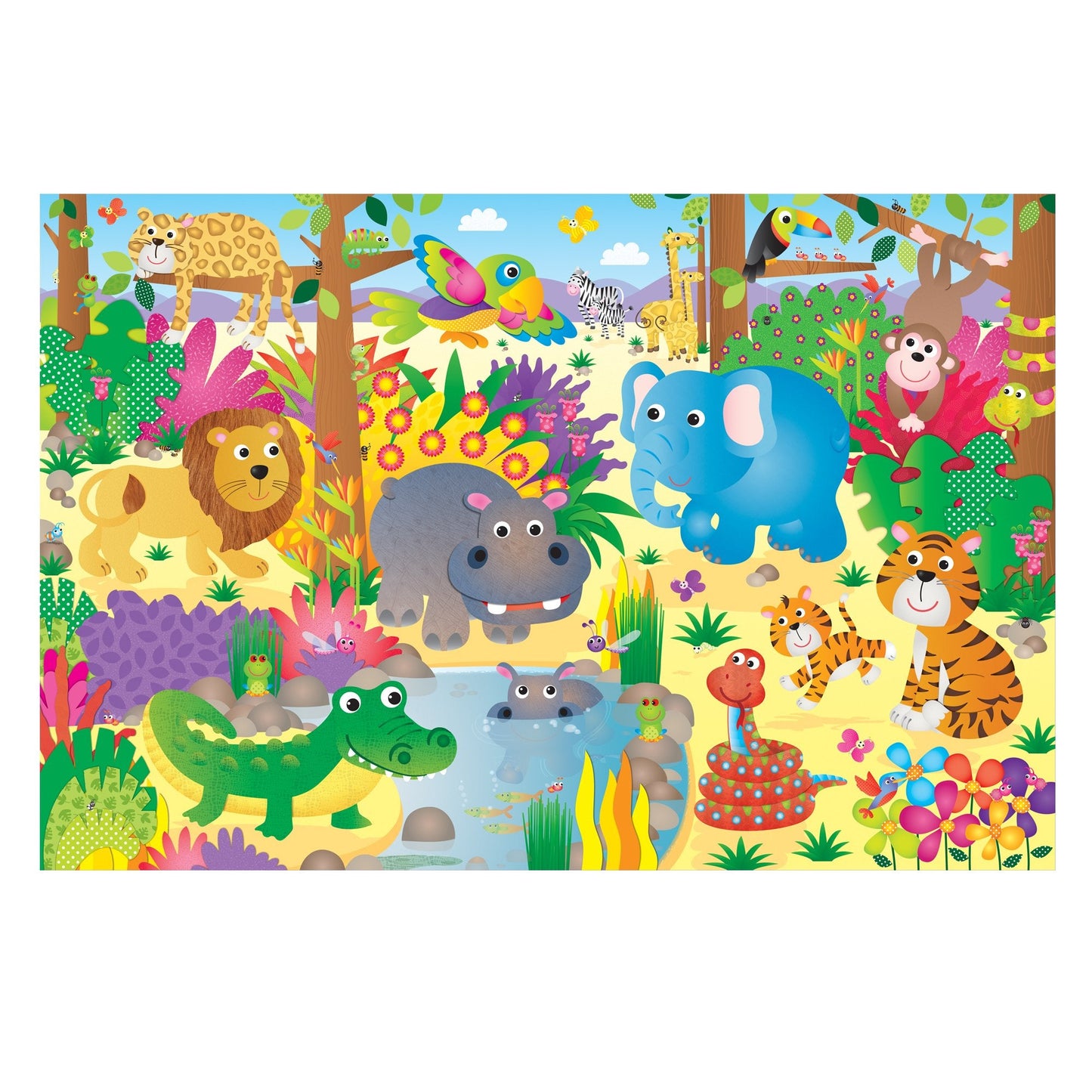 Giant Floor Puzzle - Jungle